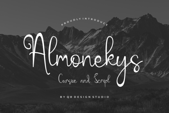 Almonekys: A Joyful Handwritten Font for Campaign Graphics