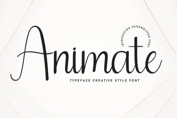 Animate Font: Adding Friendly Handwritten Charm to Brand Identity