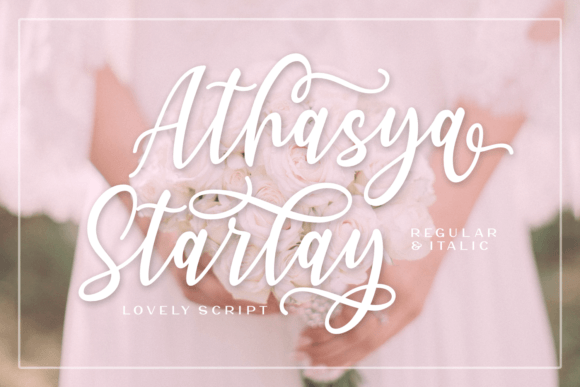 Athasya Starlay Font: Elevating Handmade Labels