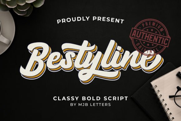 Bestyline: A Bold Script Font That Elevates Small Business Branding