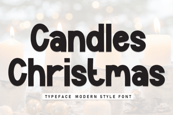 Candles Christmas Font: A Warm Script for Editorial Design