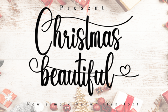 Christmas Beautiful Font: A Designer’s Branding Test
