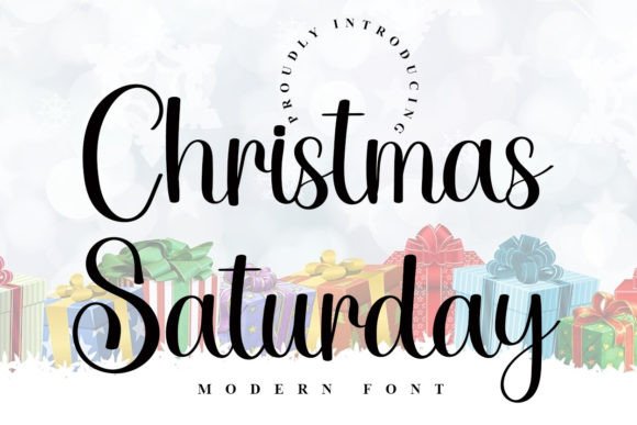 Christmas Saturday Font: Elevate Digital Campaigns