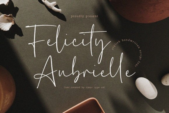 Felicity Aubrielle Font: Elegant Branding for Small Business