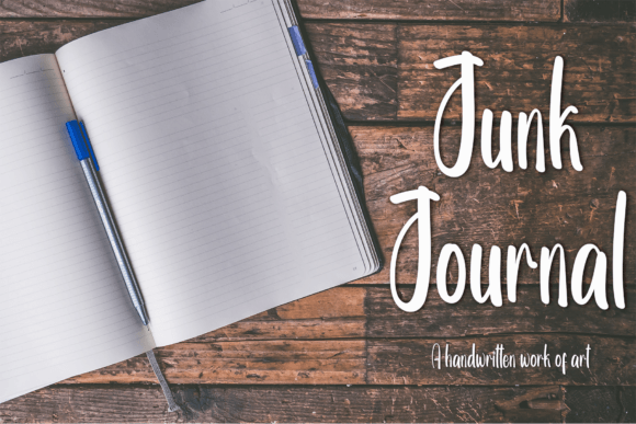 Junk Journal Font: Playful Typography for Editorial Design