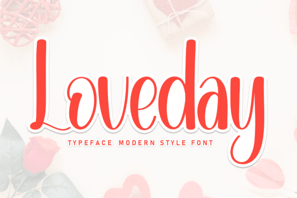 Loveday: A Sweet Handwritten Font for Business Branding