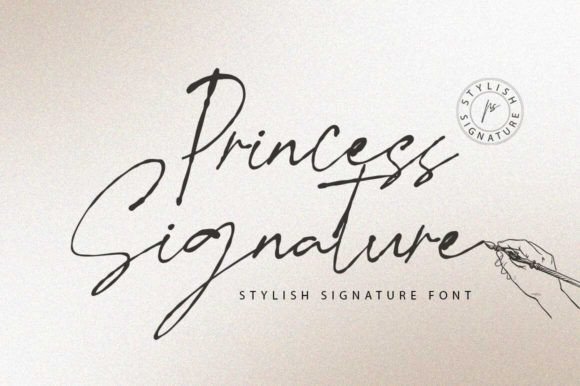 Princess Signature Font: An Editorial Design Review