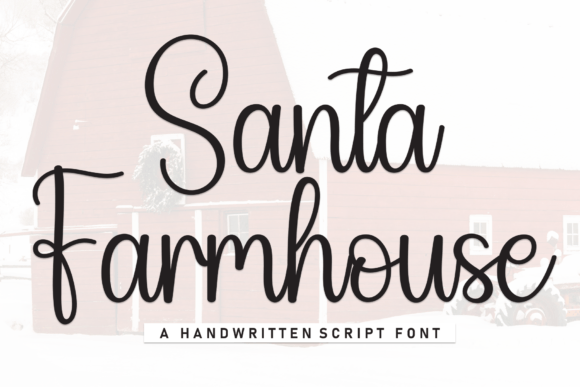 Santa Farmhouse Font: A Sweet Touch for Business Branding
