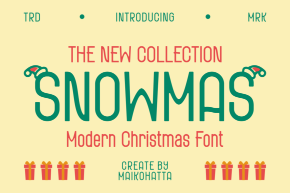 Snowmas Font: Elevating Holiday Brand Visuals
