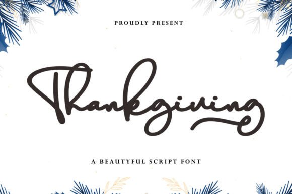 Thankgiving Font: Elevating Small Business Branding