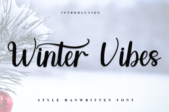 Winter Vibes: A Designer’s Real-World Font Review
