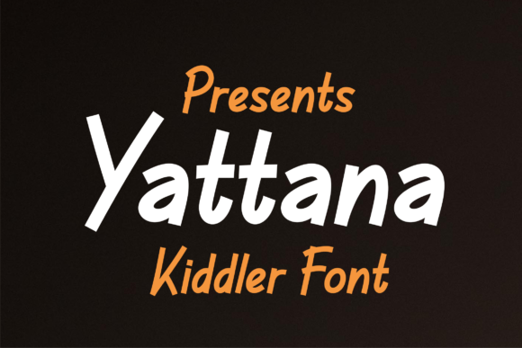Yattana Kiddler Font for Bold Web Design